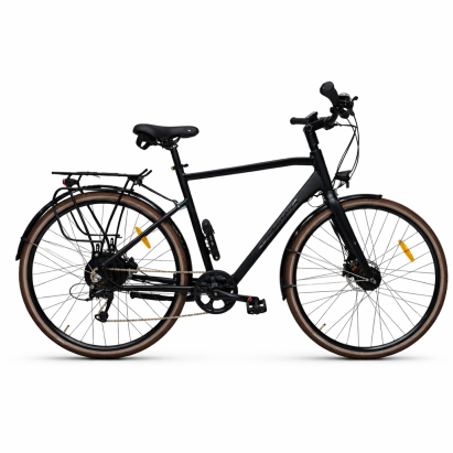 Bicicleta electrica Trekking Prophete 51581 - 28 inch, XL, Negru Ultimate FactoryBikes