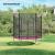 SONGMICS Trambulina pentru copii cu plasa de protectie exterioara, diametru 183 cm, 100 kg, roz Household NewTrend