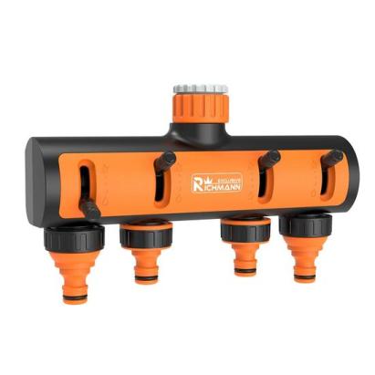 Distribuitor furtun cu 4 cai, 3/4-1", 12.5 mm, Richmann Exclusive GartenVIP DiyLine
