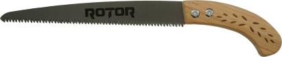 Fierăstrău manual pentru lemn 270 mm cu mâner din lemn, ROTOR