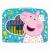Gentută de desen Peppa Pig Art Case cu accesorii creative pentru copii