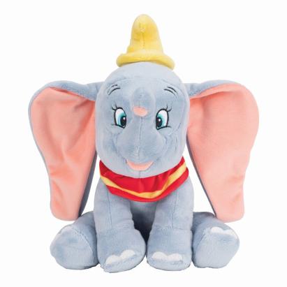 Jucărie de pluș Disney Dumbo, multicolor, 25 cm, pentru bebeluși și copii
