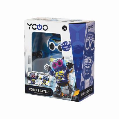 Robot interactiv Silverlit YCOO Robo Beats II cu muzica, lumini si dans