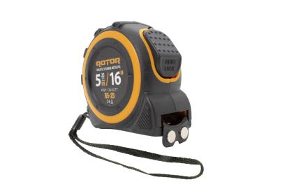 Ruletă de măsurat ROTOR R5-25 5m x 25mm cu autoblocare și curea