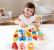 Puzzle alfabet din lemn Hape Chunky, 27 piese, multicolor, 3+ ani