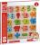 Puzzle matematic din lemn Hape Chunky cu numere 1-20, 24 piese