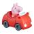 Masinuta buggy Peppa Pig cu figurina, roti functionale, 3+ ani