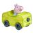 Mașinuță buggy Peppa Pig cu figurina George Pig și roți funcționale