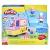 Set Play-Doh Peppa Pig cu masina de inghetata si 5 cutii de plastilina
