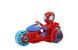 Set Spidey cu motocicletă și figurină Marvel, 10 cm, pentru copii 3+ ani