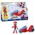 Set Spidey cu motocicletă și figurină Marvel, 10 cm, pentru copii 3+ ani
