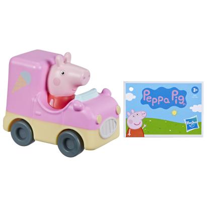 Masinuta Peppa Pig Buggy de inghetata cu figurina inclusa