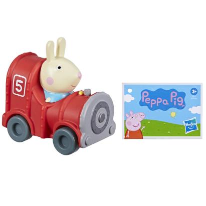 Masinuta Peppa Pig buggy locomotiva cu figurina Rebecca Rabbit
