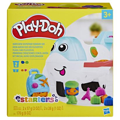 Set Play-Doh Avion Explorator pentru copii 3+ cu accesorii