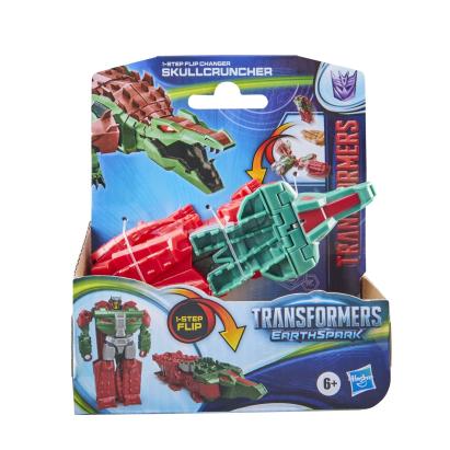 Figurină Transformers EarthSpark Skullcruncher transformabilă 6 cm