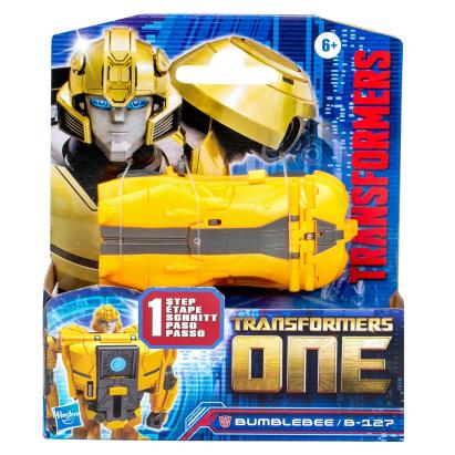 Figurină Transformers One Bumblebee B-127, transformare 1 pas, 15 cm