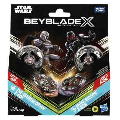Set Beyblade X Star Wars Duo The Mandalorian si Moff Gideon