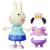 Figurina Peppa Pig Rebecca Rabbit cu accesorii vestimentare, 15 cm