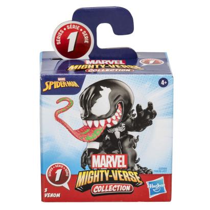 Figurină Venom Marvel Spider-Man Mighty-Verse Seria 1, 6 cm