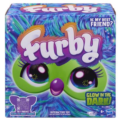 Jucărie de pluș interactivă Furby Galaxy Glow in the Dark Hasbro