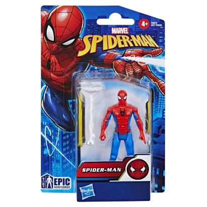 Figurina Spider-Man Epic Hero Hasbro, 10 cm, cu accesoriu