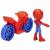 Set Spidey cu motocicletă și figurină Marvel, 6 cm, pentru copii 3+
