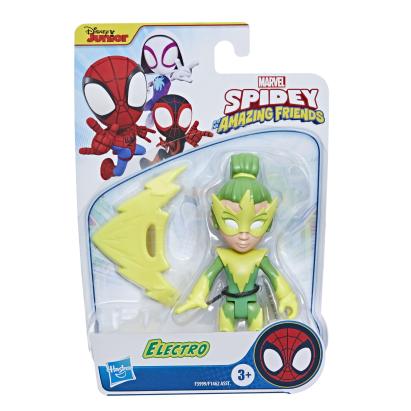 Figurina Electro Spidey si Prietenii Extraordinari, 10 cm, cu accesoriu