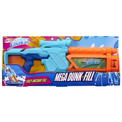 Pistol cu apă Nerf Super Soaker Mega Dunk Fill, rezervor 1005 ml