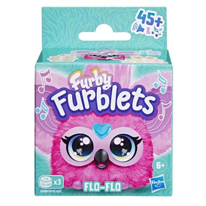 Jucarie interactiva Furby Furblets Flo-Flo cu 45+ sunete, Hasbro