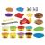 Set Play-Doh Kitchen Creations pentru gatit hamburger, 8 culori