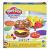 Set Play-Doh Kitchen Creations pentru gatit hamburger, 8 culori