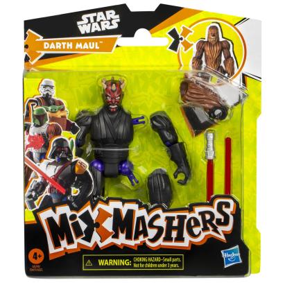 Figurina Star Wars MixMashers Darth Maul 12 cm cu accesorii