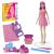 Set creativ Barbie Play-Doh Inimioare si Par cu papusa si accesorii