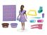 PLAY DOH BARBIE SET FASHIONISTA RUFFLES CREATII VESTIMENTARE