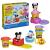 Set creativ Play-Doh Disney Jr Mickey Mouse cu stampile si vehicule, 2+