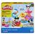 Set creativ Play-Doh Disney Jr Mickey Mouse cu stampile si vehicule, 2+