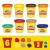 Set Play-Doh de constructie si modelare cu plastilina si accesorii, 15 piese