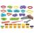 Set Play-Doh de constructie si modelare cu plastilina si accesorii, 15 piese