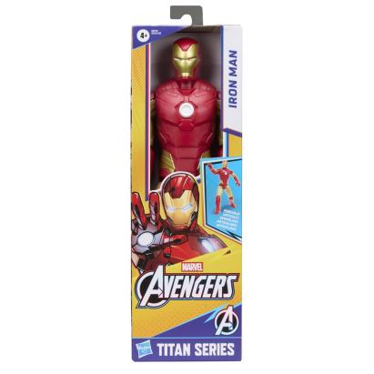 Figurina Iron Man Marvel Avengers Titan Series, 29 cm, Hasbro