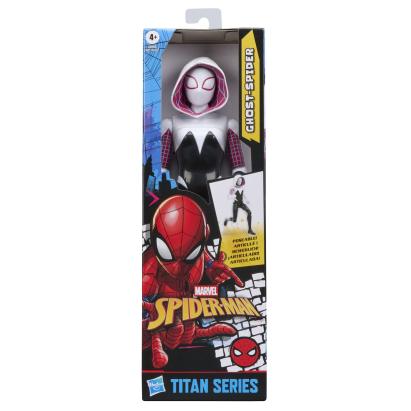 Figurina Ghost Spider Marvel Spider-Man Titan Series, 30 cm