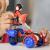 Set figurina Miles Morales si vehicul Techno Racer Marvel Spidey 7,6 cm