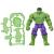 Figurina Hulk Marvel Avengers ActionVerse cu accesorii, 11,4 cm
