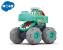 Mașinuță bebe Monster Truck Crocodil, push and go, 12 luni+