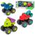 SET VEHICULE DINOZAURI CU SISTEM PULL-BACK