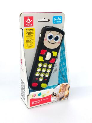 Telecomandă interactivă pentru bebe cu sunete, învățare și numărare