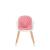 Scaun de masa Kinderkraft Sienna 2 in 1, roz, pentru copii 6 luni+