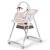 Scaun de masa Kinderkraft LASTREE 2 in 1 transformabil, roz
