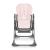 Scaun de masa pliabil Kinderkraft Tastee, reglabil, roz