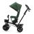 Tricicletă copii Kinderkraft Aveo, scaun rotativ, verde Mystic Green