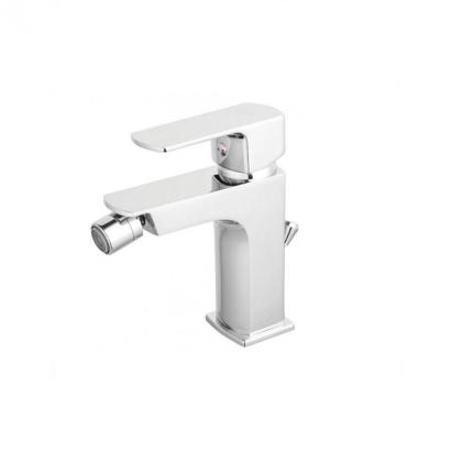 Robinet bideu Ferro Alba cromat cu set de scurgere automată